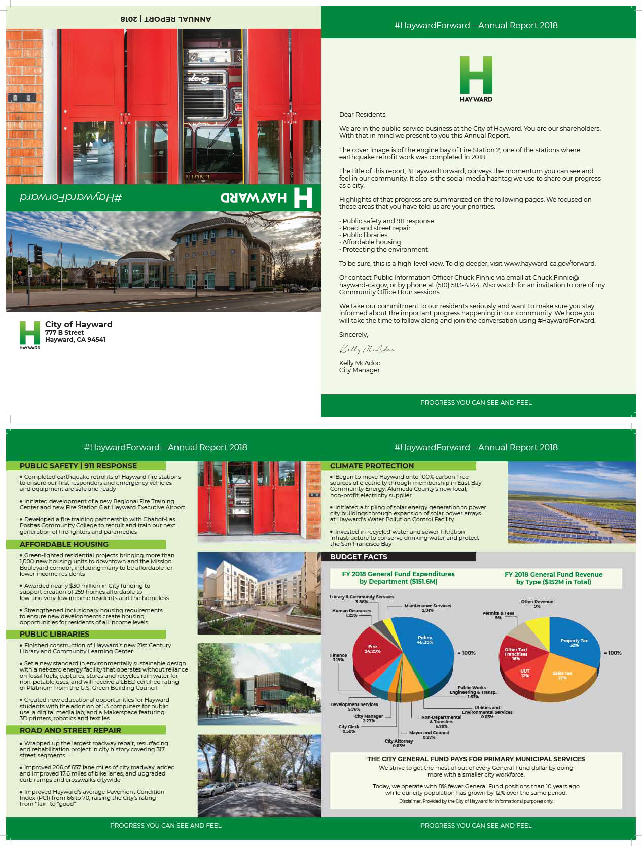 City of Hayward 2018 Annual Report